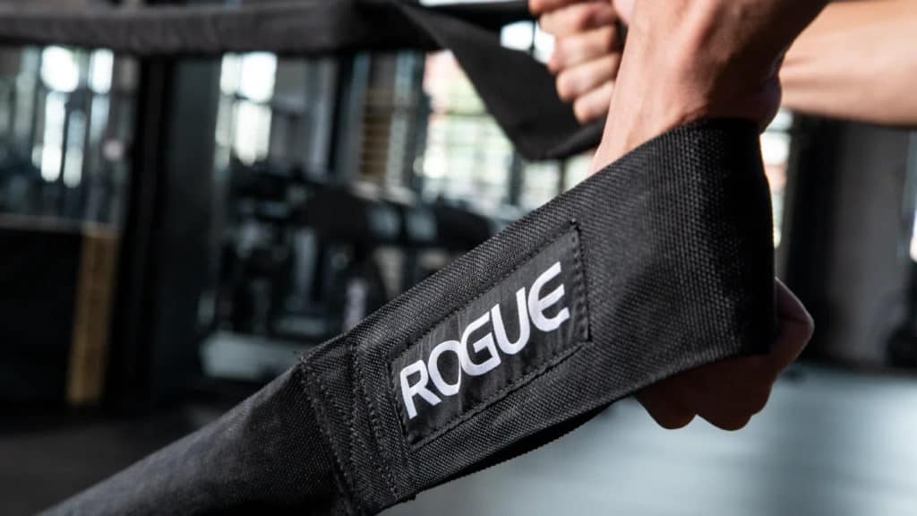 Rogue Fitness 45 Sheathed Conditioning Rope strap