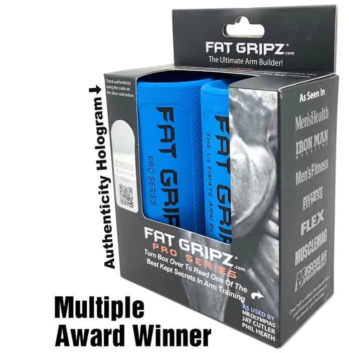 Rogue Fitness Fat Gripz in the box