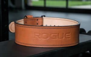 Rogue Fitness Premium Ohio Lifting Belt - made from leather