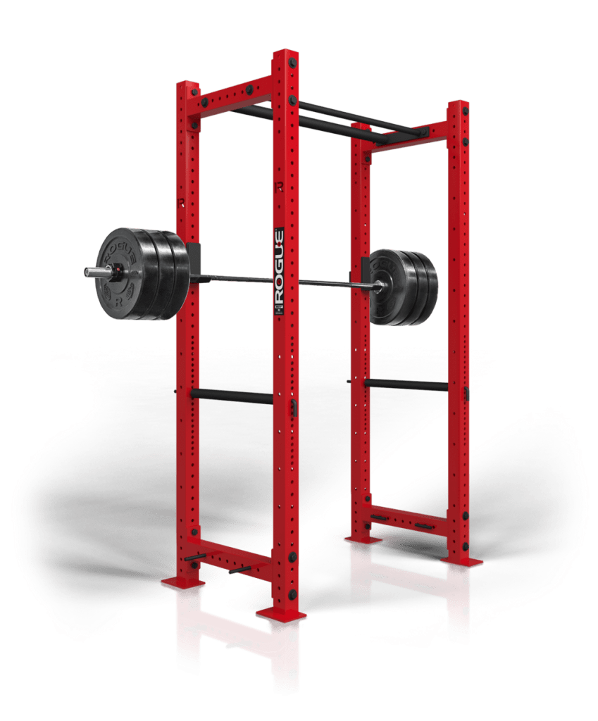 The RML-390C is the colored version of Rogue RML-390BT Power Rack. Like the standard model, this unit is manufactured in Columbus, Ohio, and updates a classic Westside power cage design with 3x3" 11 Gauge Steel in your choice of 10 custom Rogue semi gloss powdercoats. With an interior depth of 24" or 30", the RML-390C is an all-in-one power rack that can improve the efficiency of a small garage gym or major weight training center. With 0.625" hardware and Westside hole spacing, it also provides an appealing middle ground between the Rogue Monster and Rogue Infinity Series power racks. Easy to set-up and install out the box, this rack comes standard with a pair of Monster Lite J-cups, a pin/pipe safety set, four band pegs, and a 43" Fat/Skinny Pull-Up Bar.