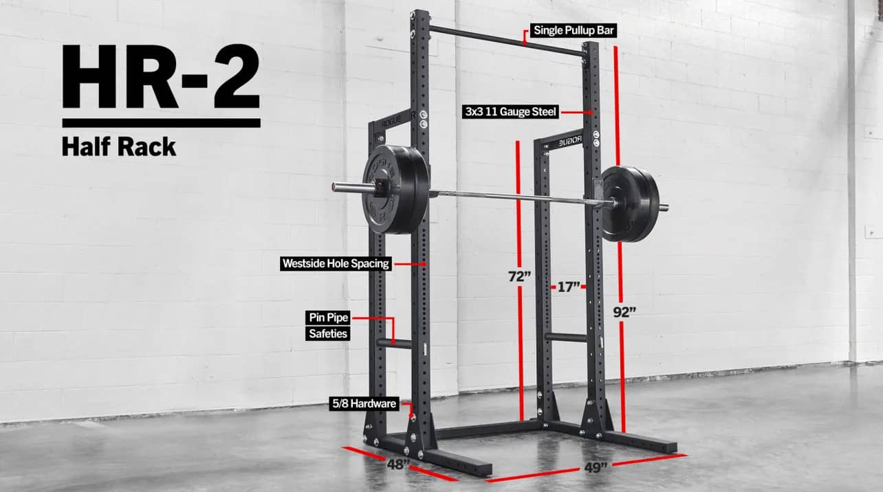 Half Racks for your Garage Gym Fit at Midlife