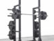Rogue HR-2 Half Rack loaded with barbell