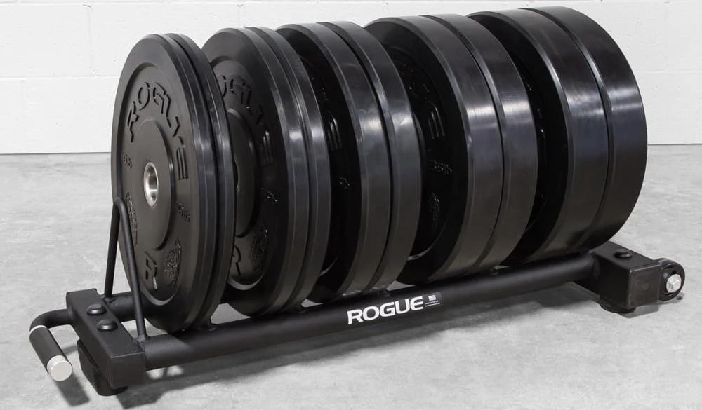 Rogue Horizontal Plate Rack 2.0 close up black