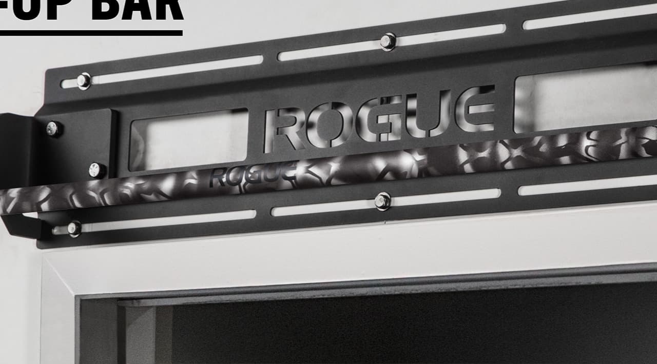 Rogue Jammer Pull-up Bar gray camo cerakote