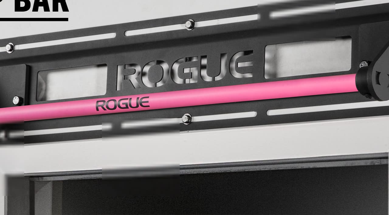 Rogue Jammer Pull-up Bar pink smooth