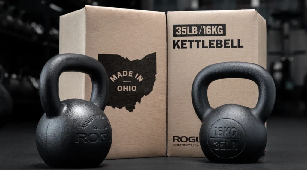 Rogue Kettlebell - Powder Coat (HUNDO PRICING) with box