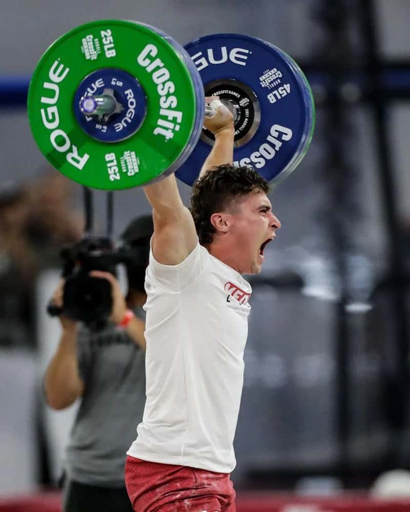 Rogue LB Competition Plates - 2021 Games with an athlete 1