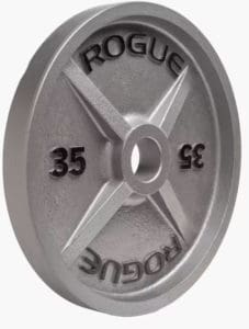 Rogue Machined Olympic Plates 35lb