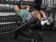 Rogue Manta Ray Adjustable Bench with an athlete 5