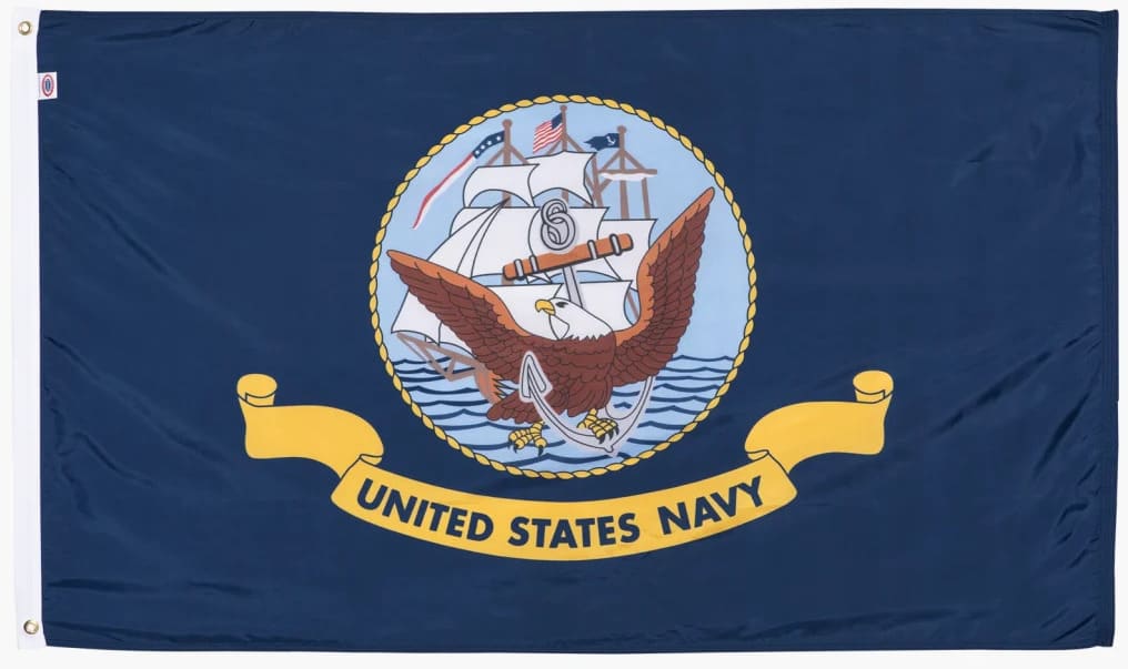 Rogue Military Gym Flags navy