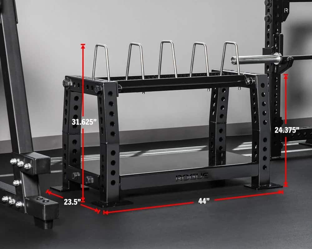 Rogue bumper plate online storage