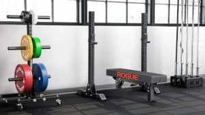 Rogue Monster Lite Competition Bench with brandname