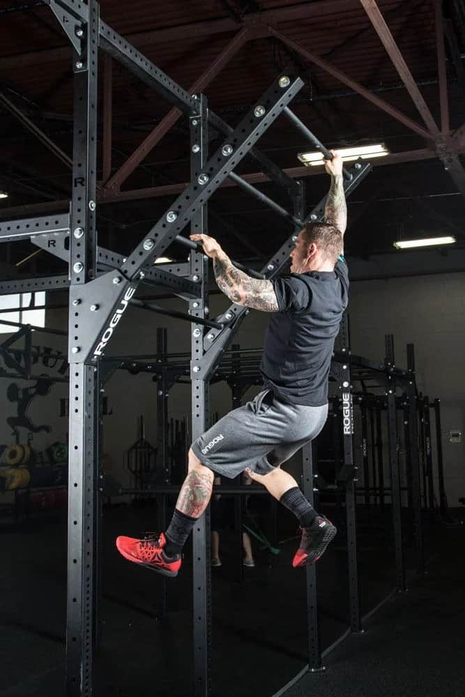 Rogue Monster Lite Flying Pull-up Bar flying