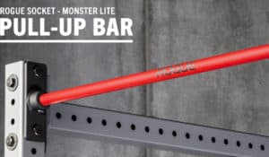 Rogue Monster Lite Socket Pull-up Bar red cerakote