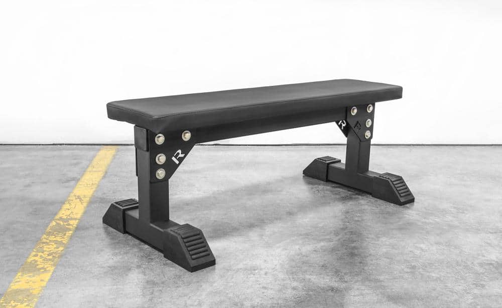 The Monster Utility Bench is designed with an extra-wide 24” base and a heavy-duty 3x3” 11-gauge steel frame. Manufactured in Columbus, OH, each unit ships disassembled from our warehouse to reduce shipping costs, and comes with all necessary hardware for a quick set-up, including a set of rubber feet for added sturdiness on uneven surfaces. The overall footprint is 44” long x 24” wide.