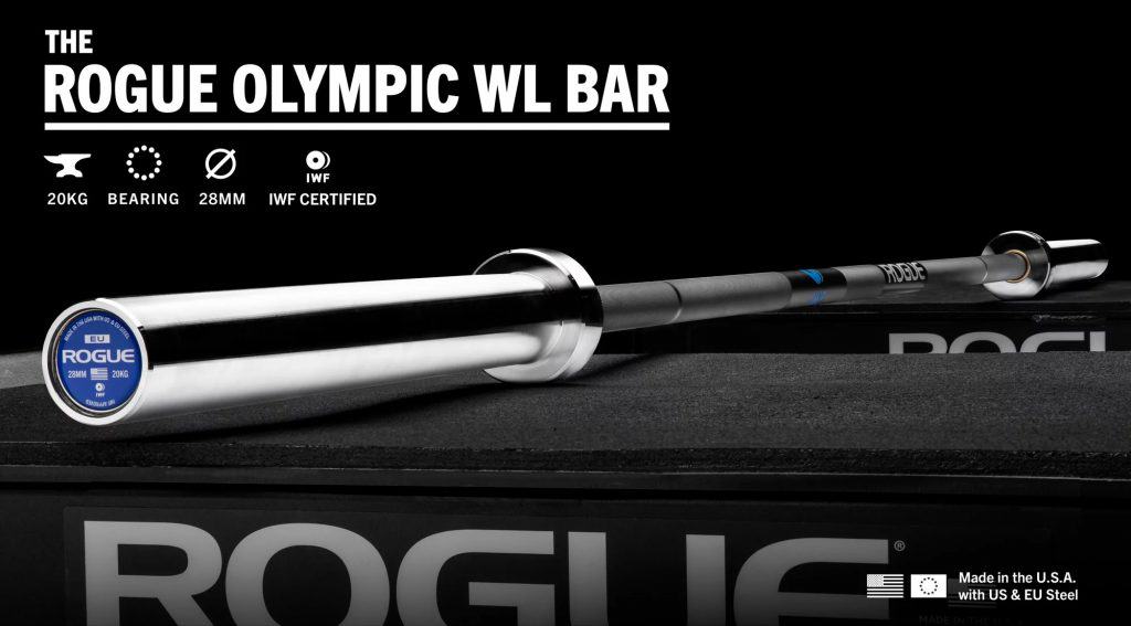 Rogue Olympic WL Bar with Cerakote - IWF Certified