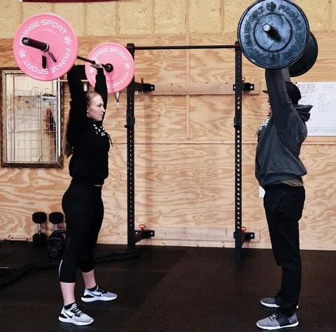 Fringe Sport Pink Bumper Plates (Pairs) - PRE-ORDER with users