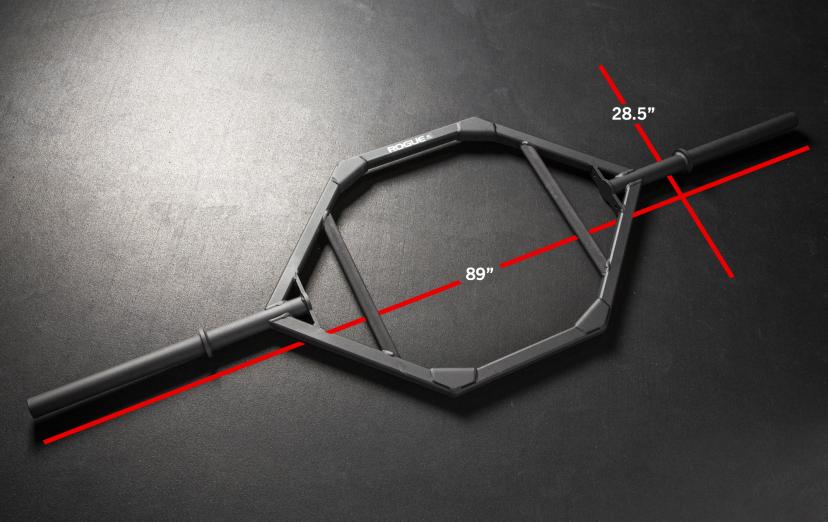 Rogue TB-1 Trap Bar 2.0 with measurement