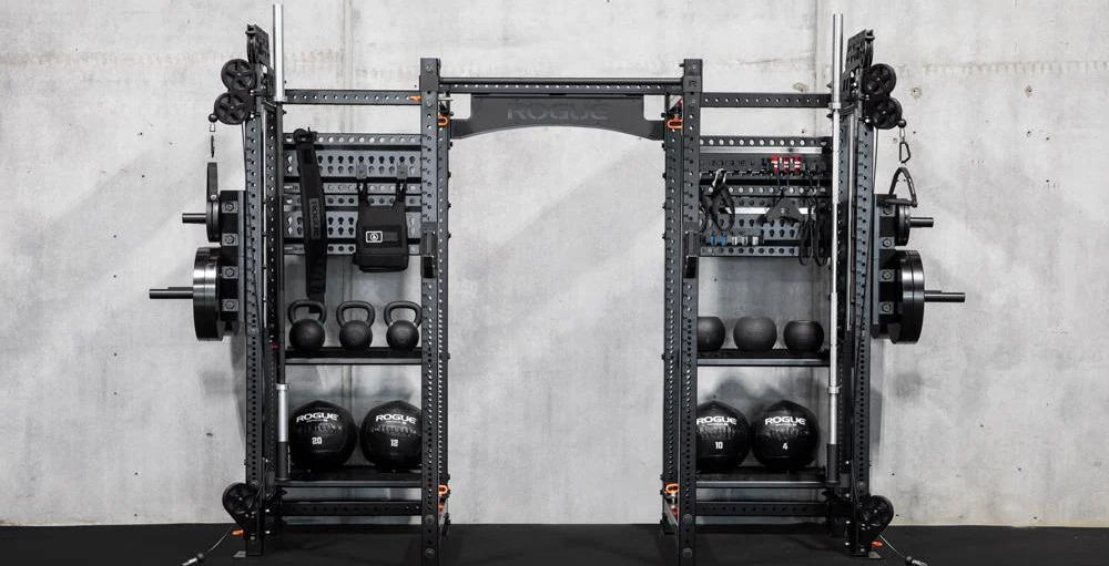 Rogue The Monster Lite Cave with balls and kettleballs