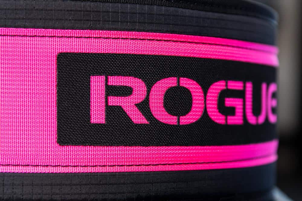 Rogue USA Nylon Lifting Belt pink