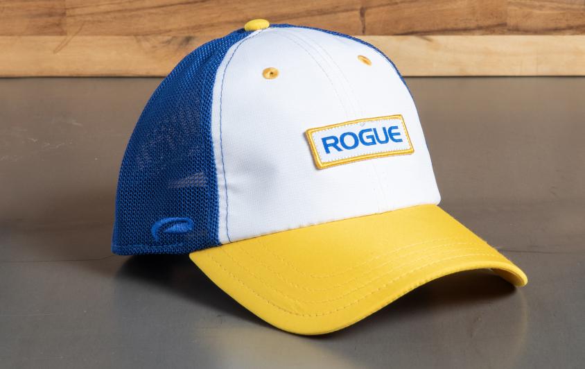 Rogue Ultrafit Trucker Hat Blue White Yellow