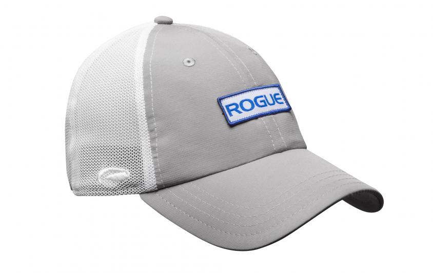 Rogue Ultrafit Trucker Hat Gray White