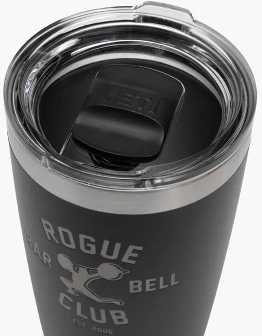 YETI Rambler - 20oz Duracoat - Black - Rogue