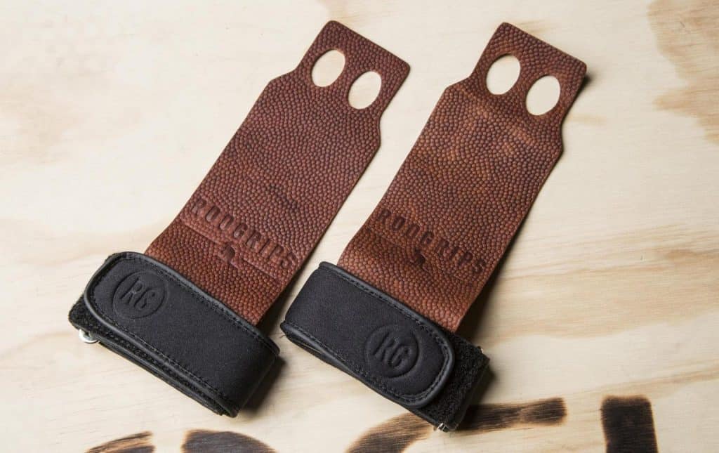 RooGrips 2 Hole Hand Grips Pebble Grain