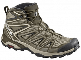 Salomon Mens X Ultra Mid 3 Aero Hiking Shoes
