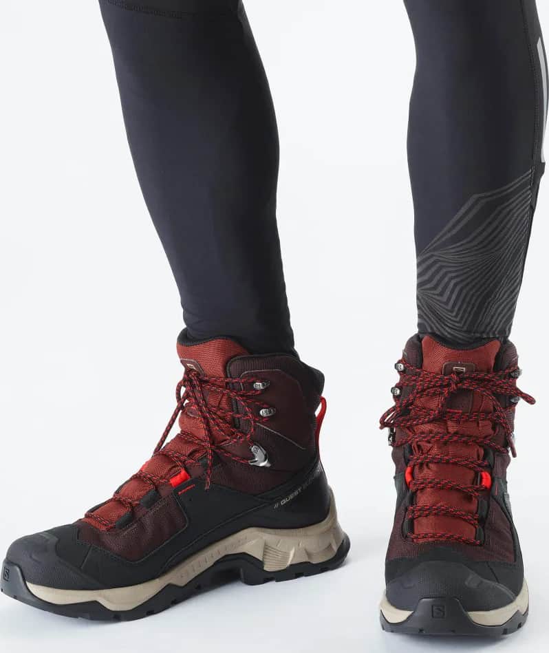Salomon QUEST ELEMENT GORE-TEX Boots worn