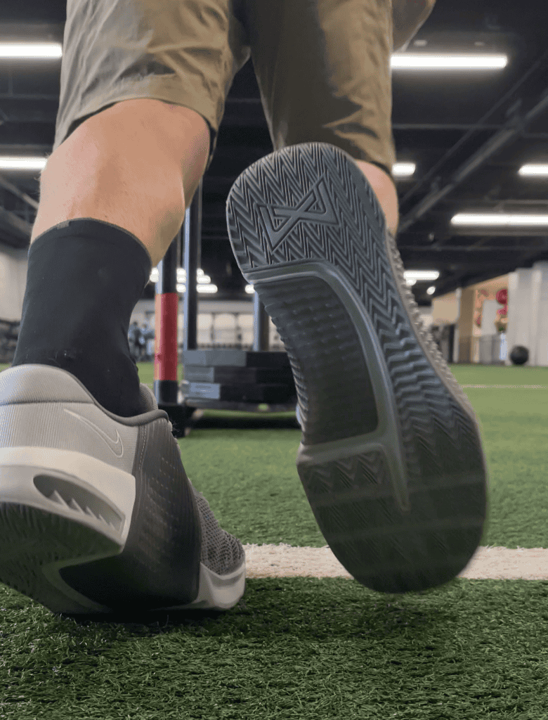 Sled Pushes with the Nike Metcon 9