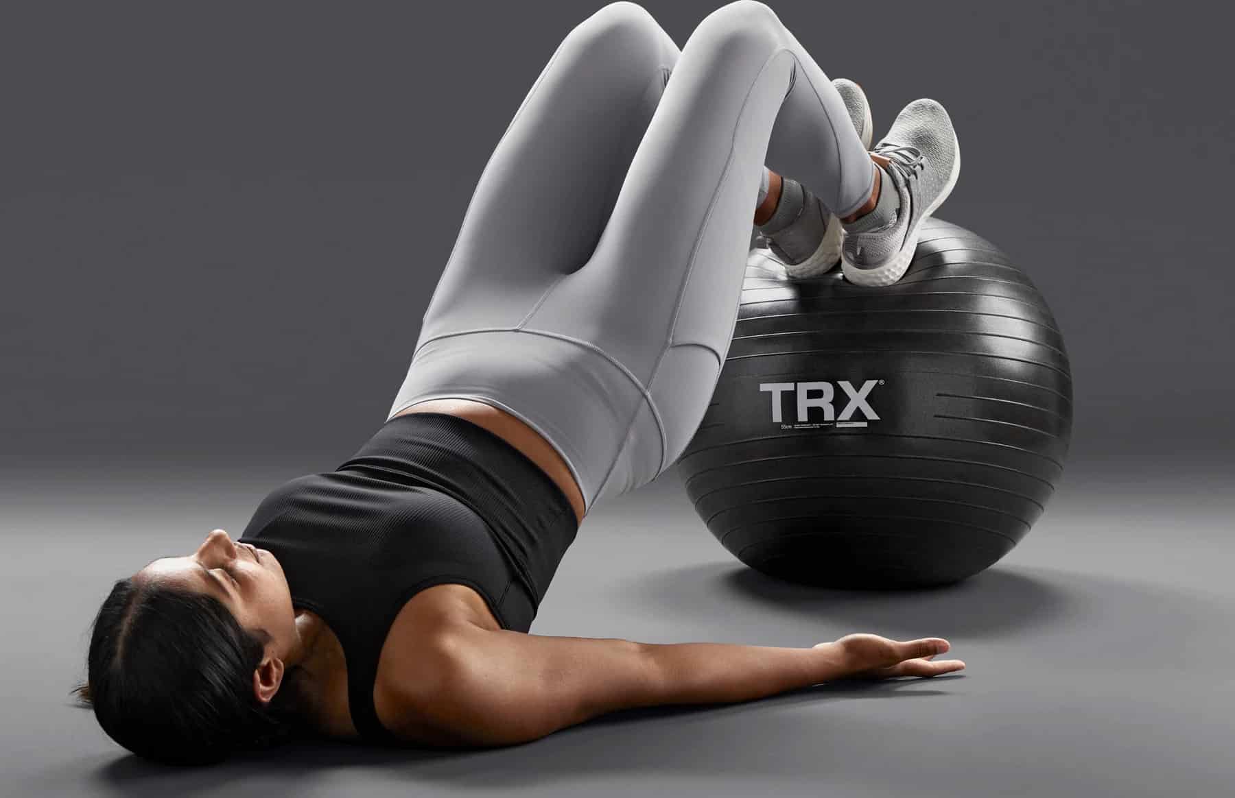 TRX Stability Ball with an athlete