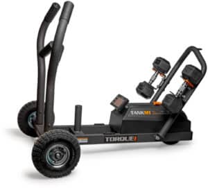 Torque Fitness Tank M1 Sled m1 with dumbbells