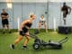 Torque Fitness Tank M1 Sled workout with m1 two