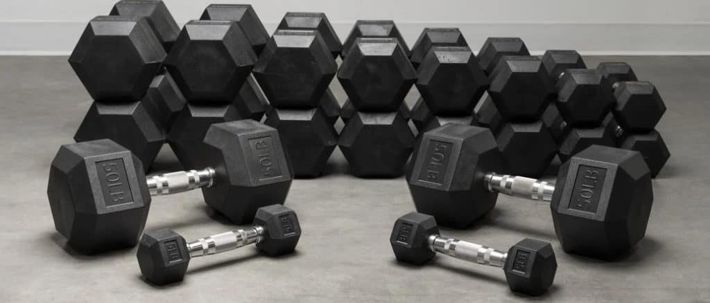 Torque USA Rubber Hex Dumbbell Sets (Save up to 00) diff sizes