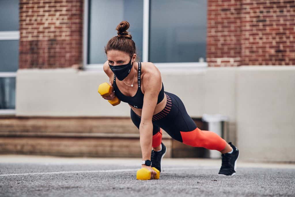 UA SPORTSMASK - best face mask for CrossFit and workouts.