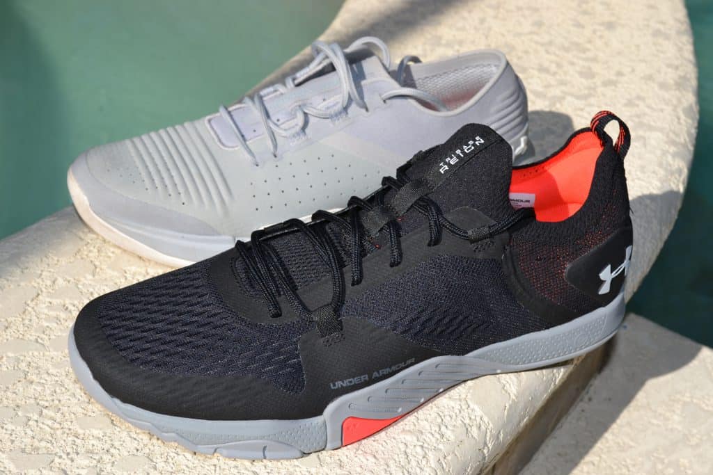 Original TriBase Reign shoe versus the Under Armour TriBase Reign 2 - new cross trainer from UA for 2020 - great for CrossFit!