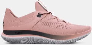 Under Armour Womens UA Flow Synchronicity Running Shoes retro pink jet grey right side