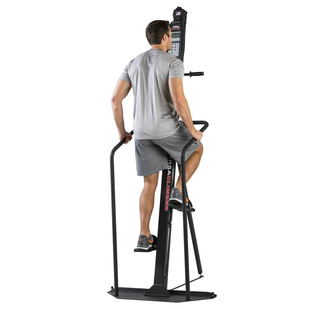 VersaClimber H/HP Using Rails for Stepper Only Workout