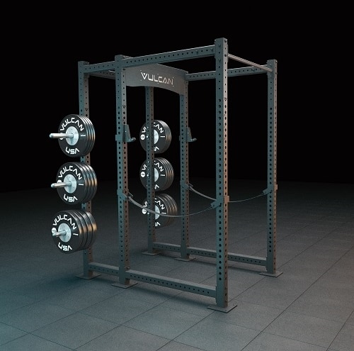 Vulcan flat discount base power rack