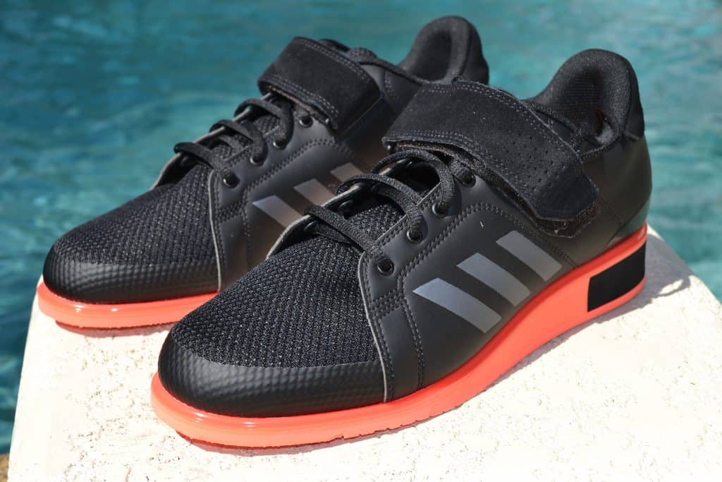 Adidas Power Perfect 3 Weightlifting Shoe - Quarter view 2