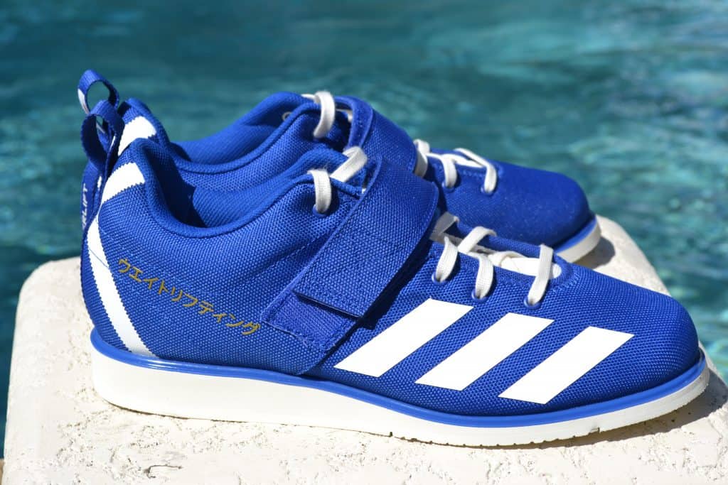 adidas weightlifting shoes blue