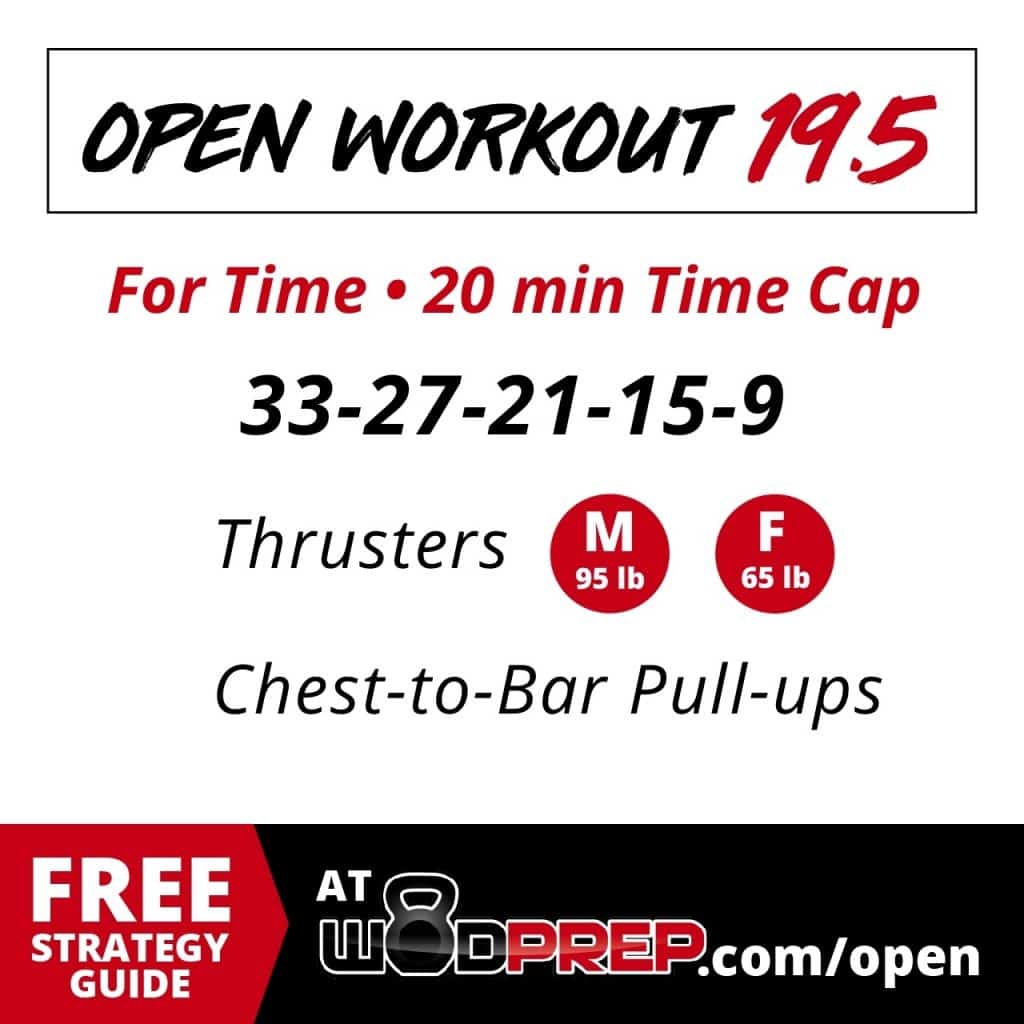 Crossfit Open Workout 19 5 Strategy Guide Fit At Midlife