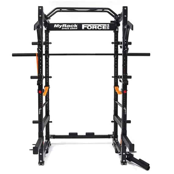 MyRack Folding Power Rack from Force USA - with optional accessories