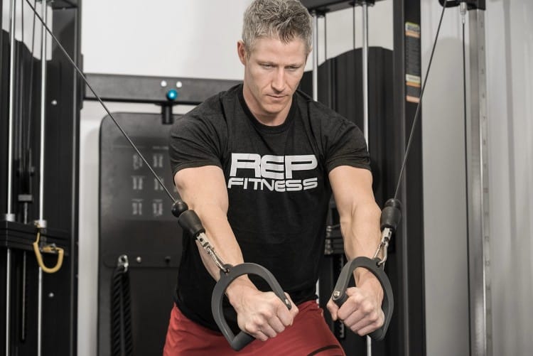 A functional trainer or cable machine can be used for multiplanar movements - work muscles and movements from any angle.