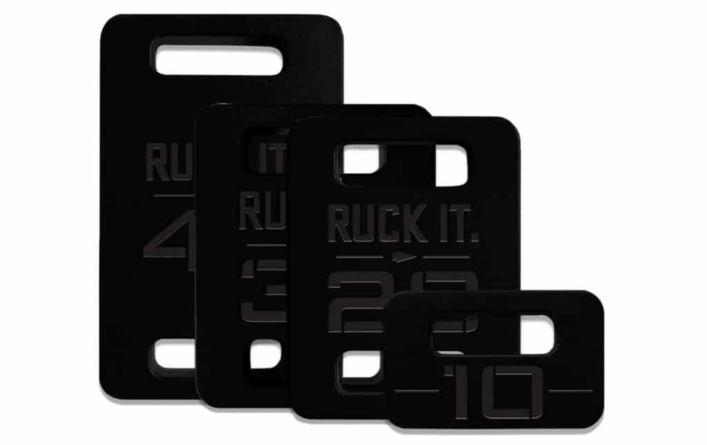 GORUCK ruck plates for RUCKER rucksack.