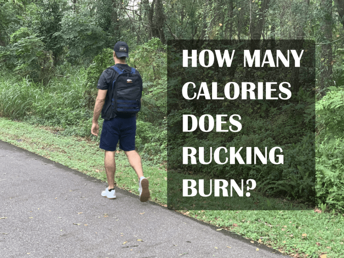 How many calories does rucking burn?