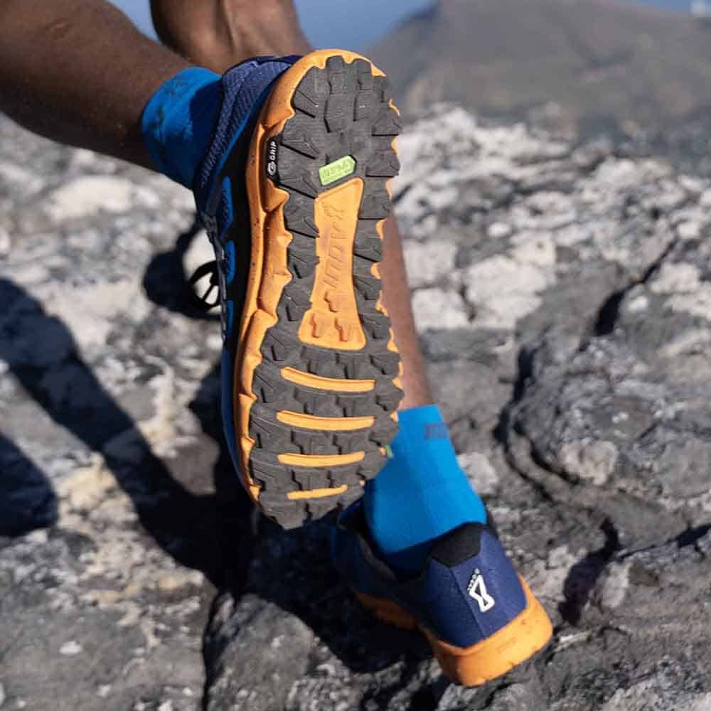 inov-8 TrailFly G 270 V2 Trail Running Shoe worn by an athlete 2