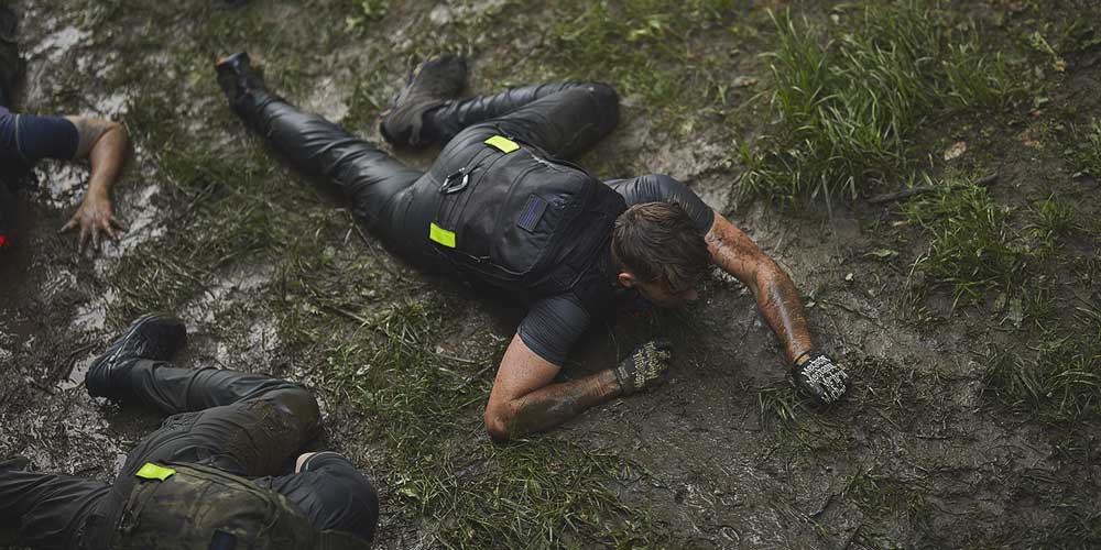 Low crawl-een andere PT die je misschien moet doen voor een GORUCK evenement