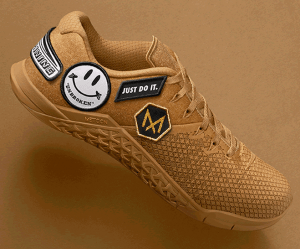 nike metcon velcro patches